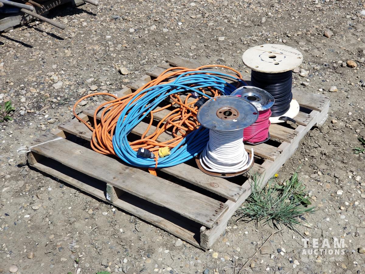 Assortment of Misc Wire and (2) Extension Cords [23GA07023-006] | Team ...