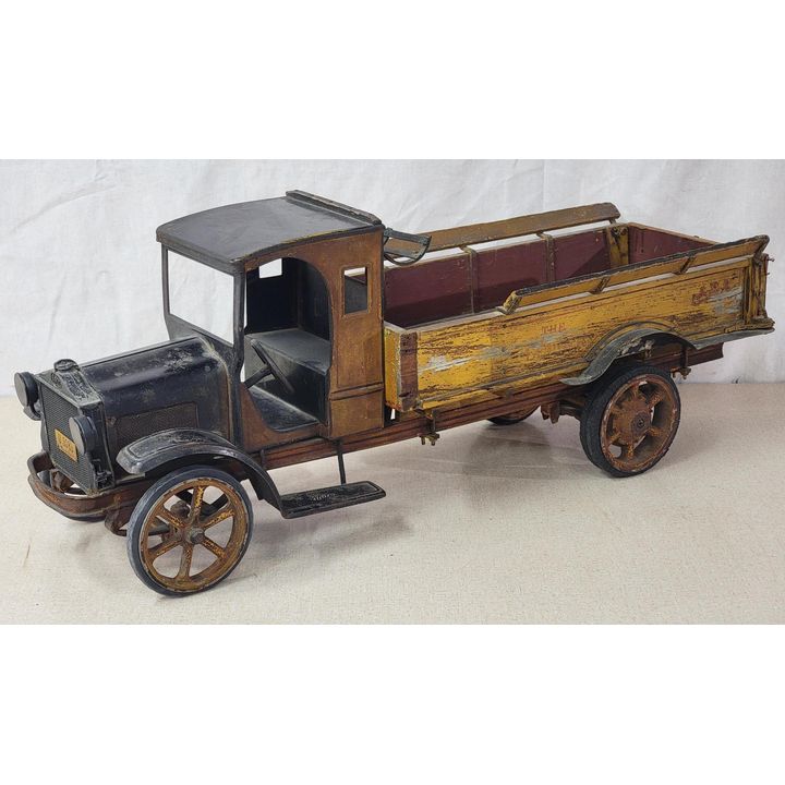 Period Customized Burdette-Murray White Truck w/Wood Bed "Ledger"