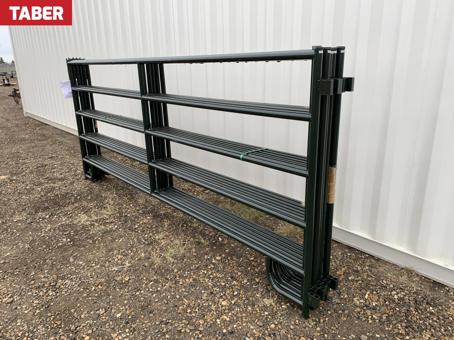 Qty of (6) 12 Ft Medium Duty 5 Bar Panels (Unused) [25GC10998-023 ...
