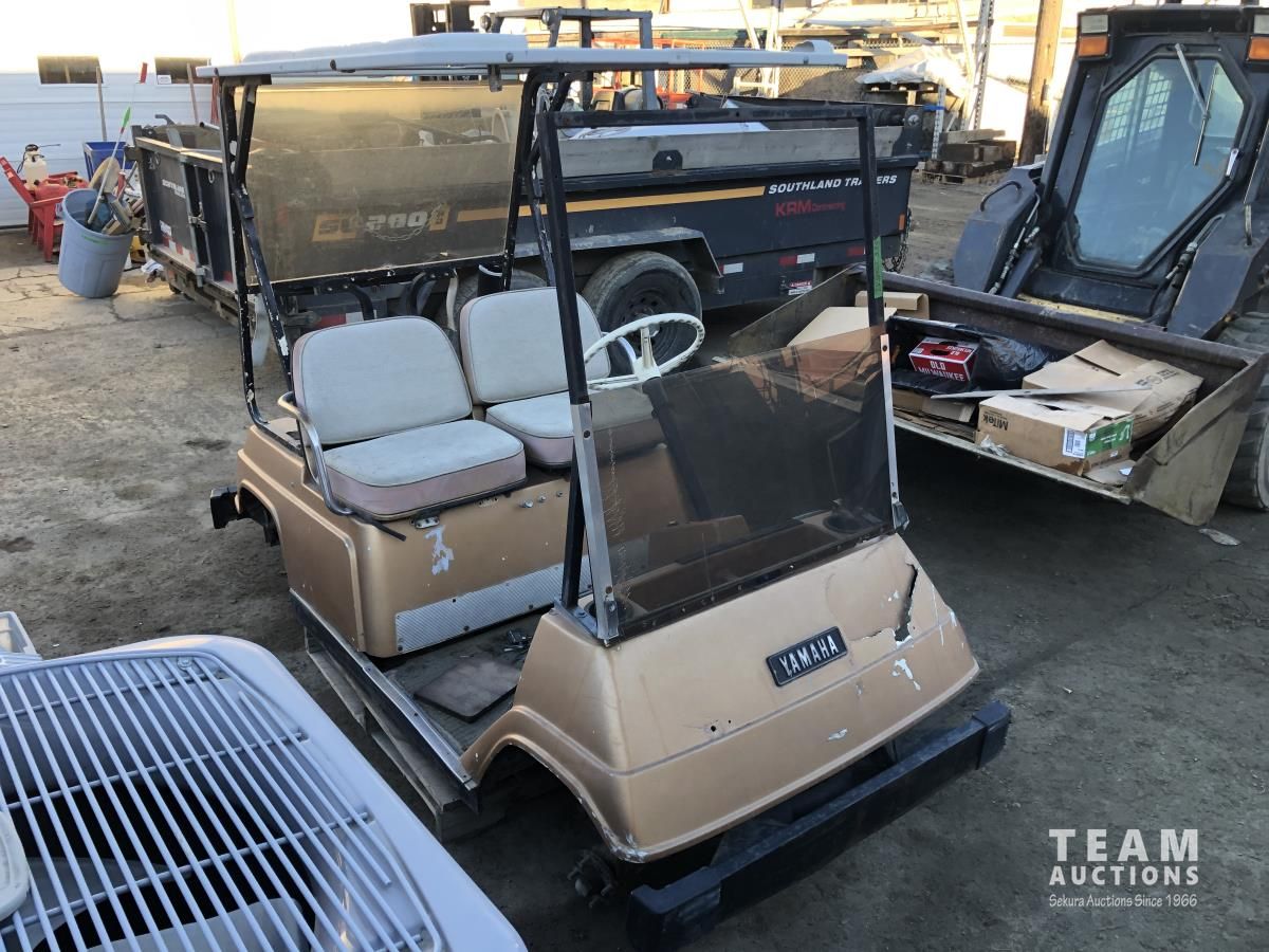 Yamaha Golf Cart for parts (Inoperable) [23CD15001-355] | Team Auctions