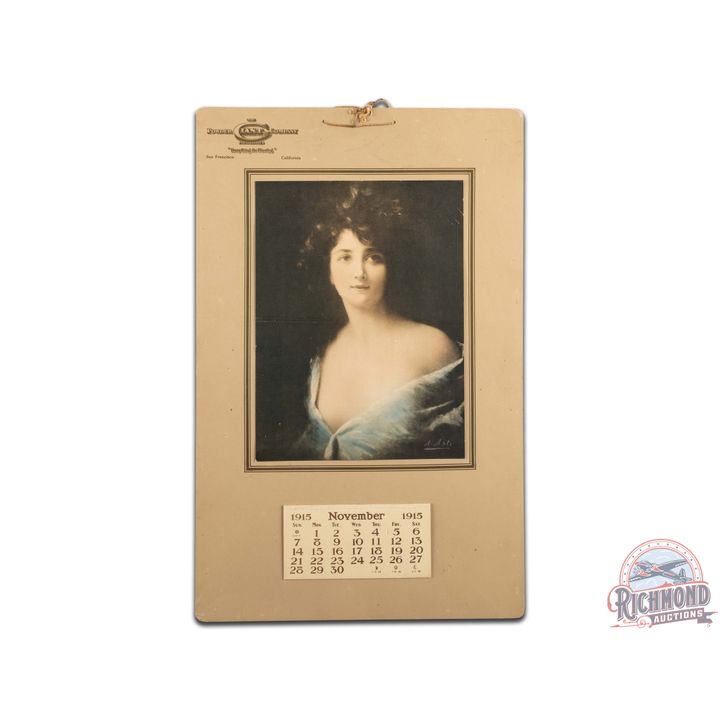 Rare 1915 The Giant Powder Company Calendar