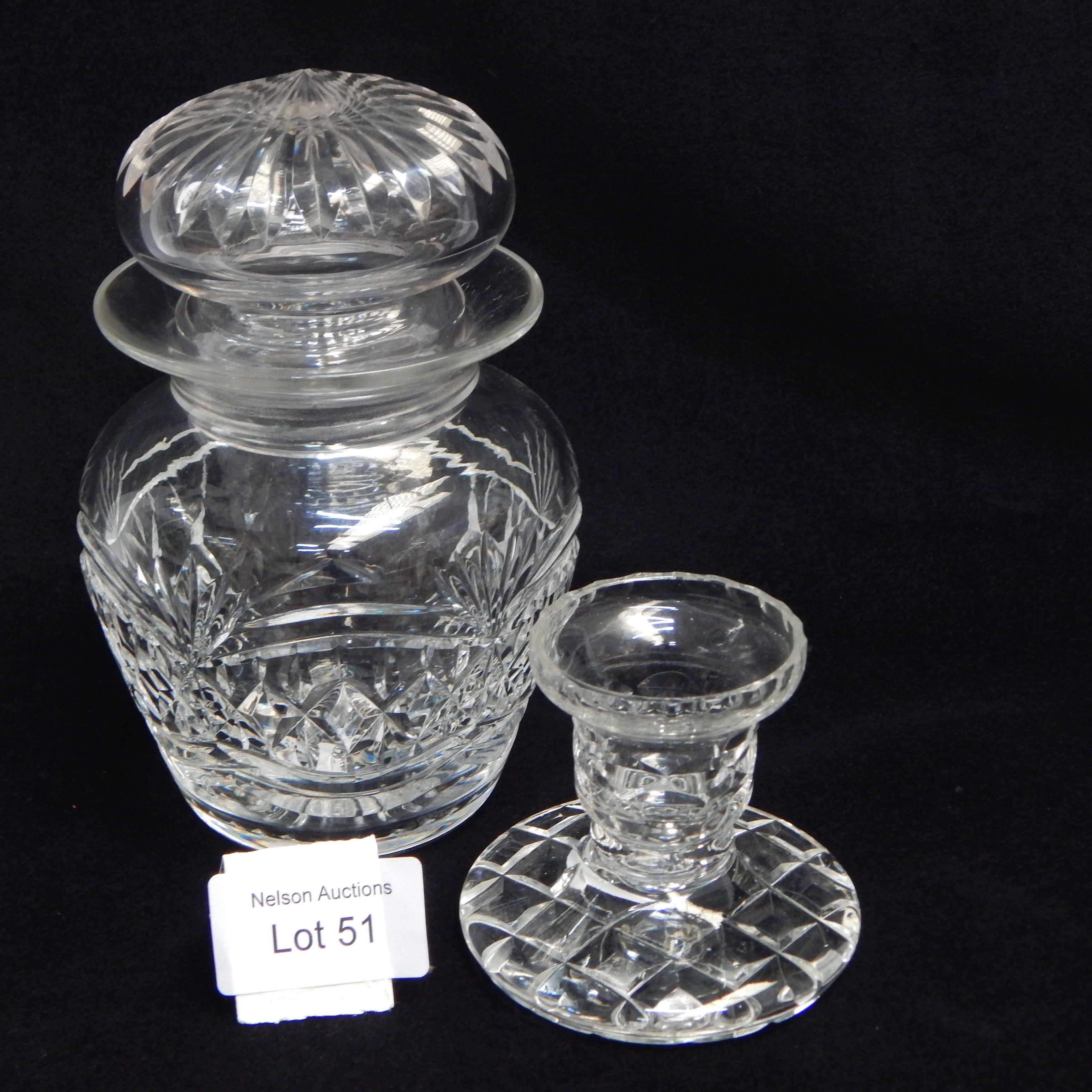 Webb + Corbett Pickle Jar etc — sold at auction in New Zealand for $25