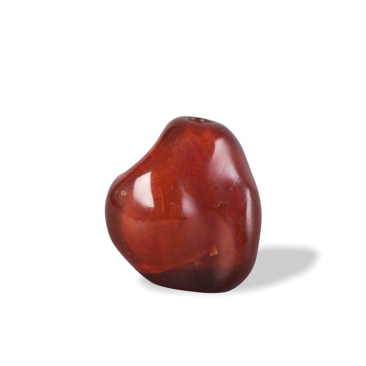Chinese Amber Snuff Bottle, Early 19th Century