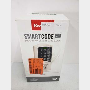 Kwikset SmartCode Deadbolts Touchscreen Single Cylinder Keyless Entry Deadbolt