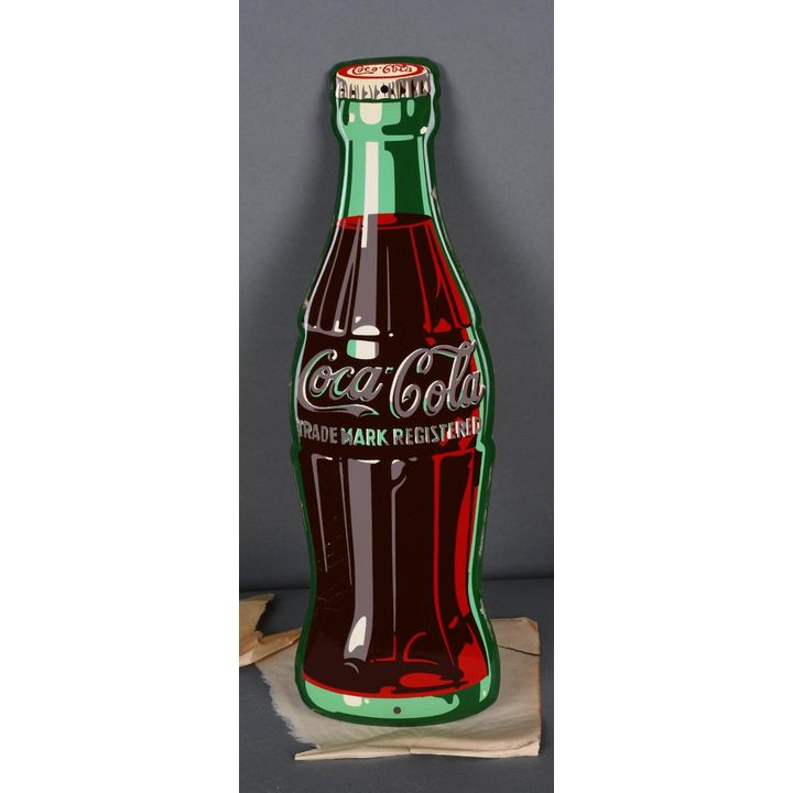 Coca-Cola Bottle Metal Sign (16") TAC