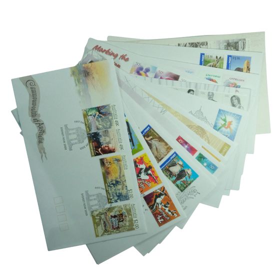 Australia circa 2000's  FDC's, Mint Condition (15 items)
