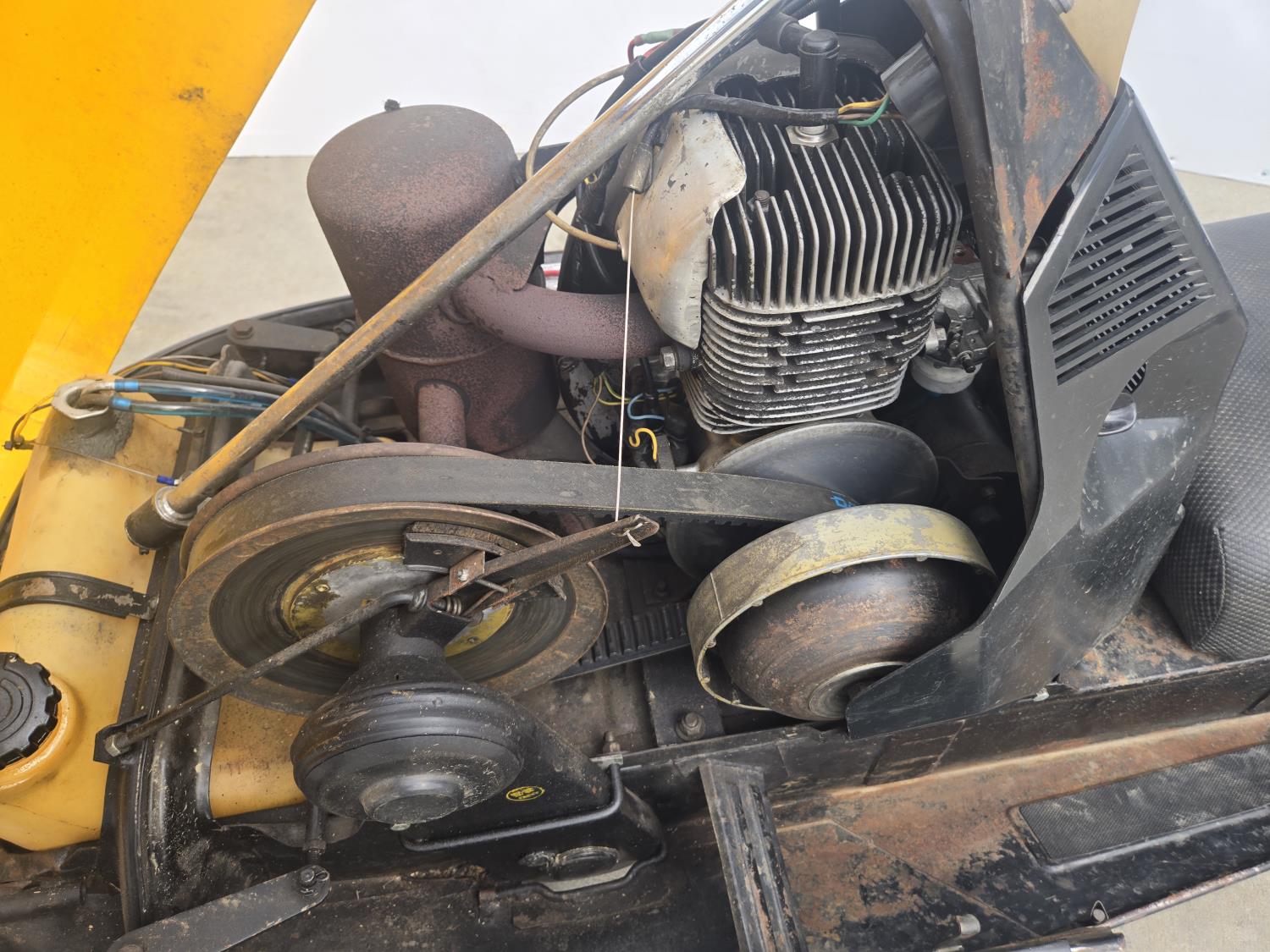 スキー Endo Engine Skidoo Elan 1971 Ski-Doo Elan Snowmobile [25IJ05001-072