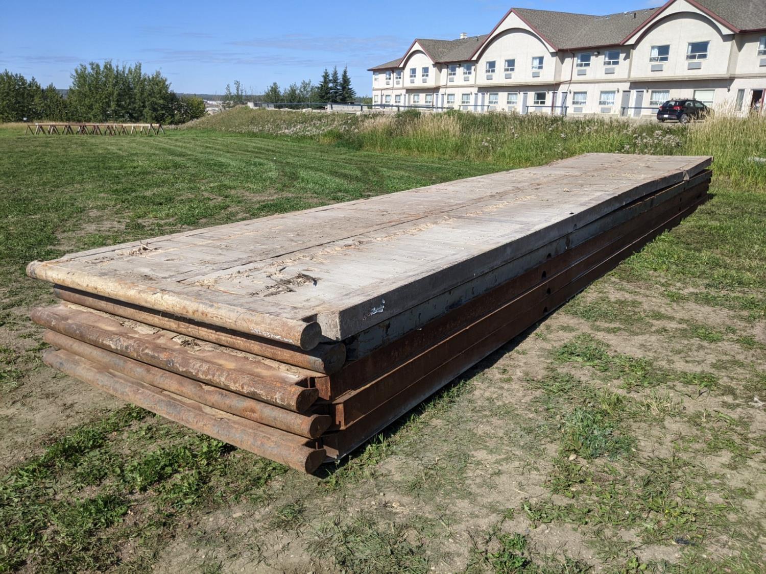 (5) 40 Ft X 8 Ft Rig Mats [24IG37015-003] | Team Auctions