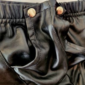 Shorts with Removable Cod Piece and Zipper Butt