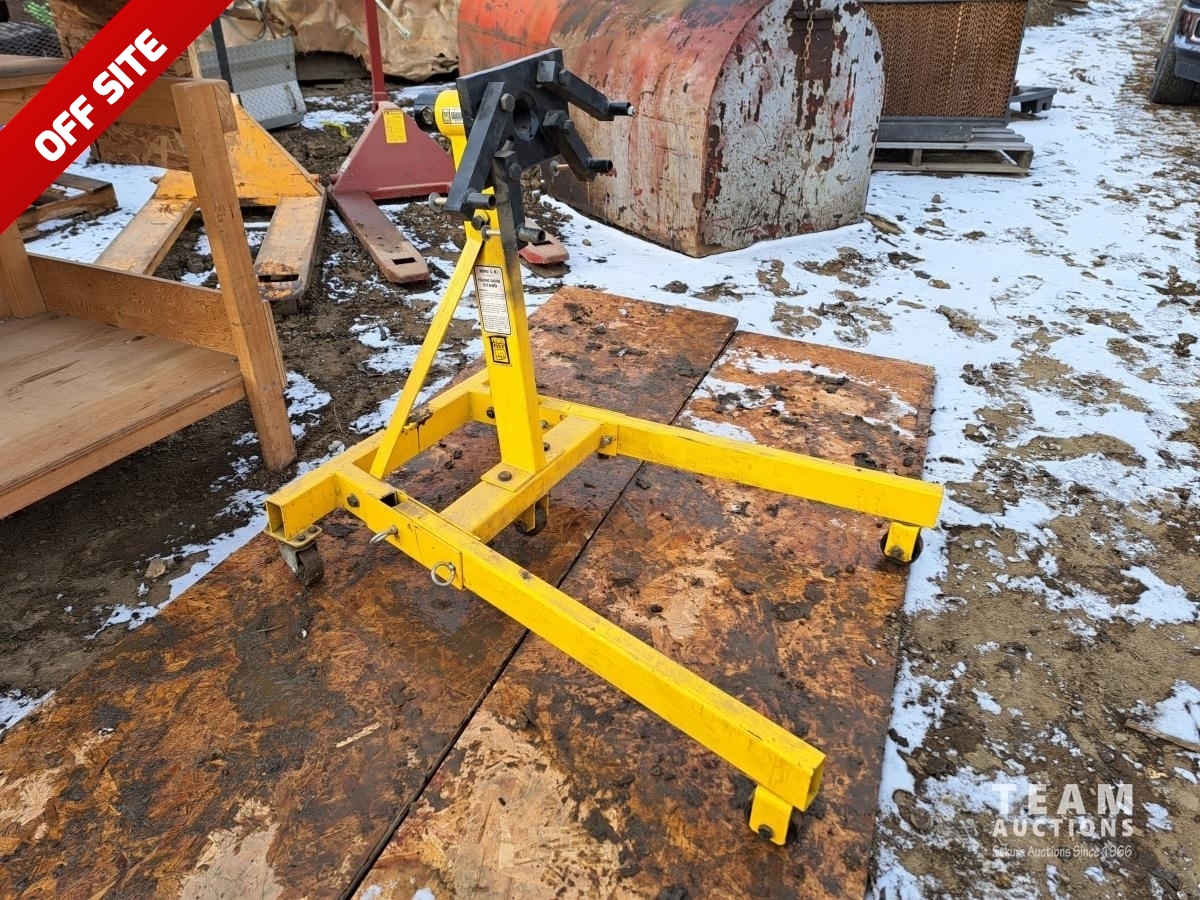 Power Fist 2000 lb Folding Engine Stand [23LC18992-002] | Team Auctions