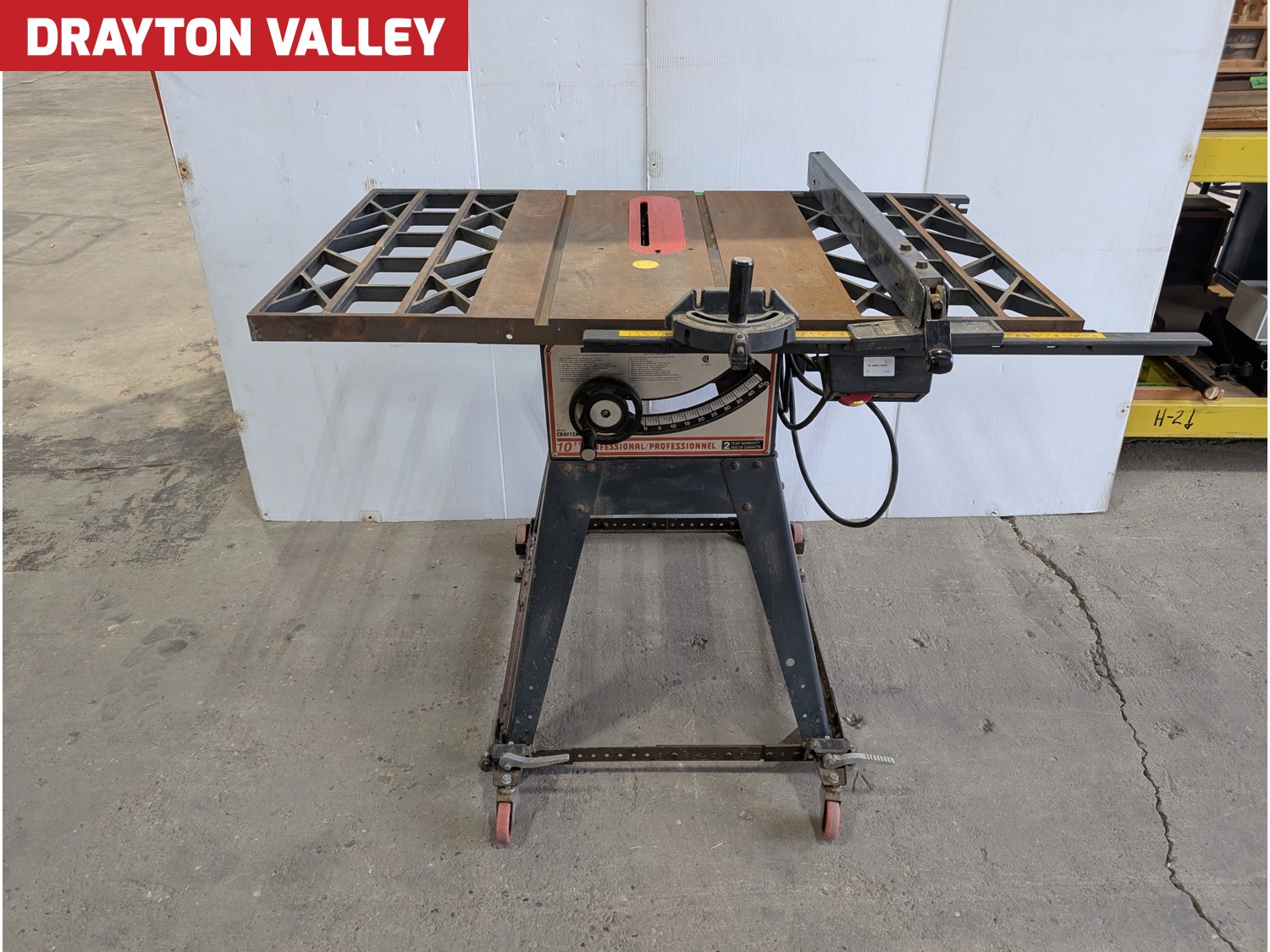 Sears Craftsman 10 Inch Table Saw [26JC90037-001] | Team Auctions