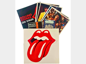 Rolling Stones "On Stage" Vintage Original Press Kit