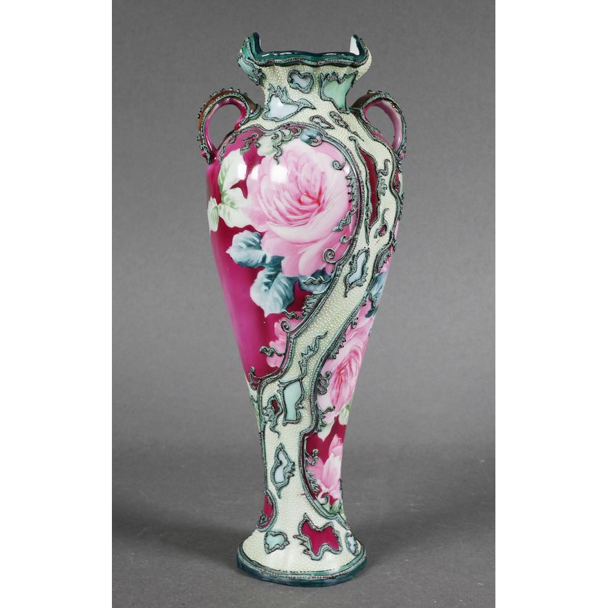 ART NOUVEAU NIPPON 1890S VASE