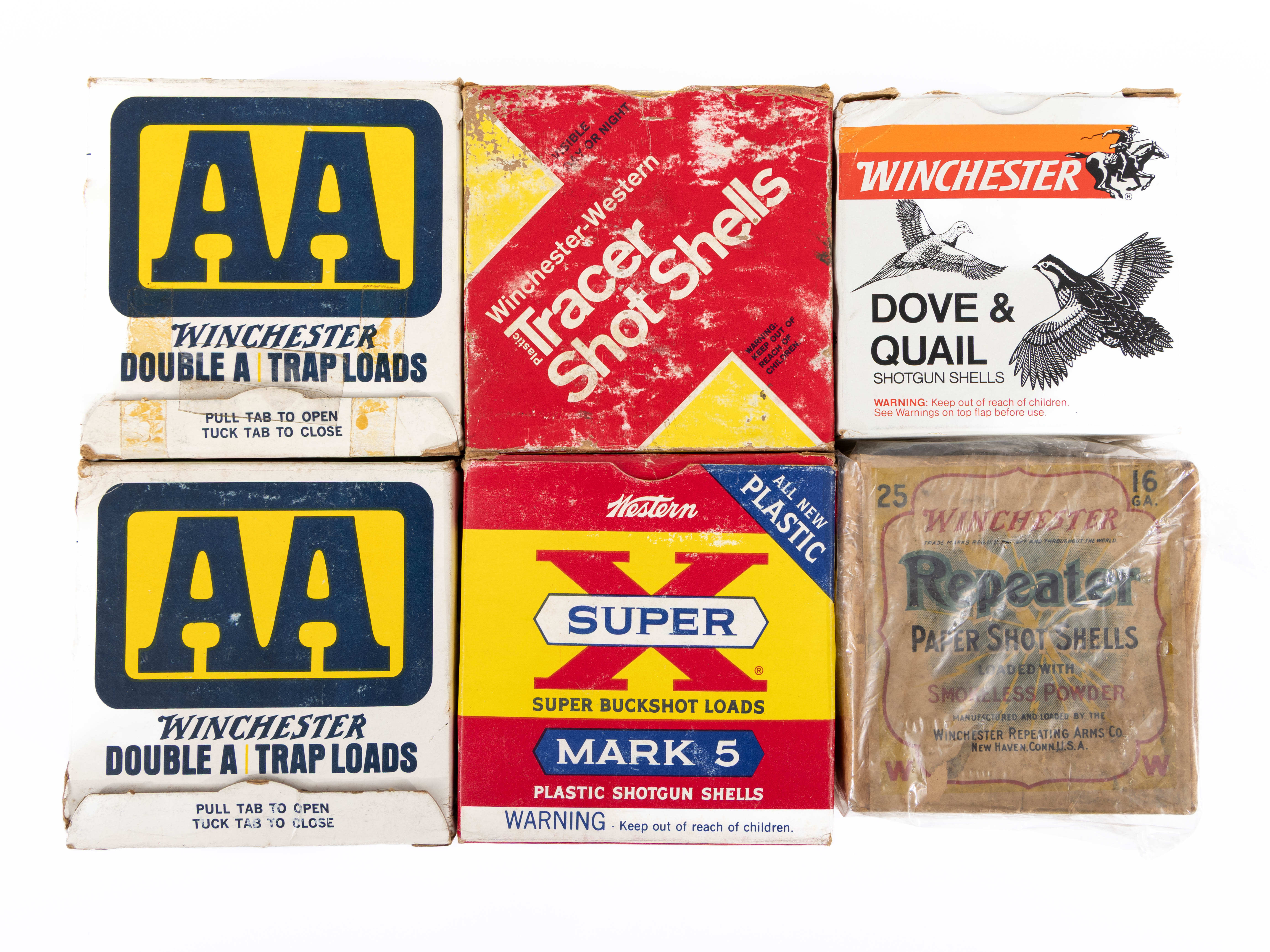 6 Boxes Of Winchester Shotgun Shells And Shell Box | Richmond Auctions