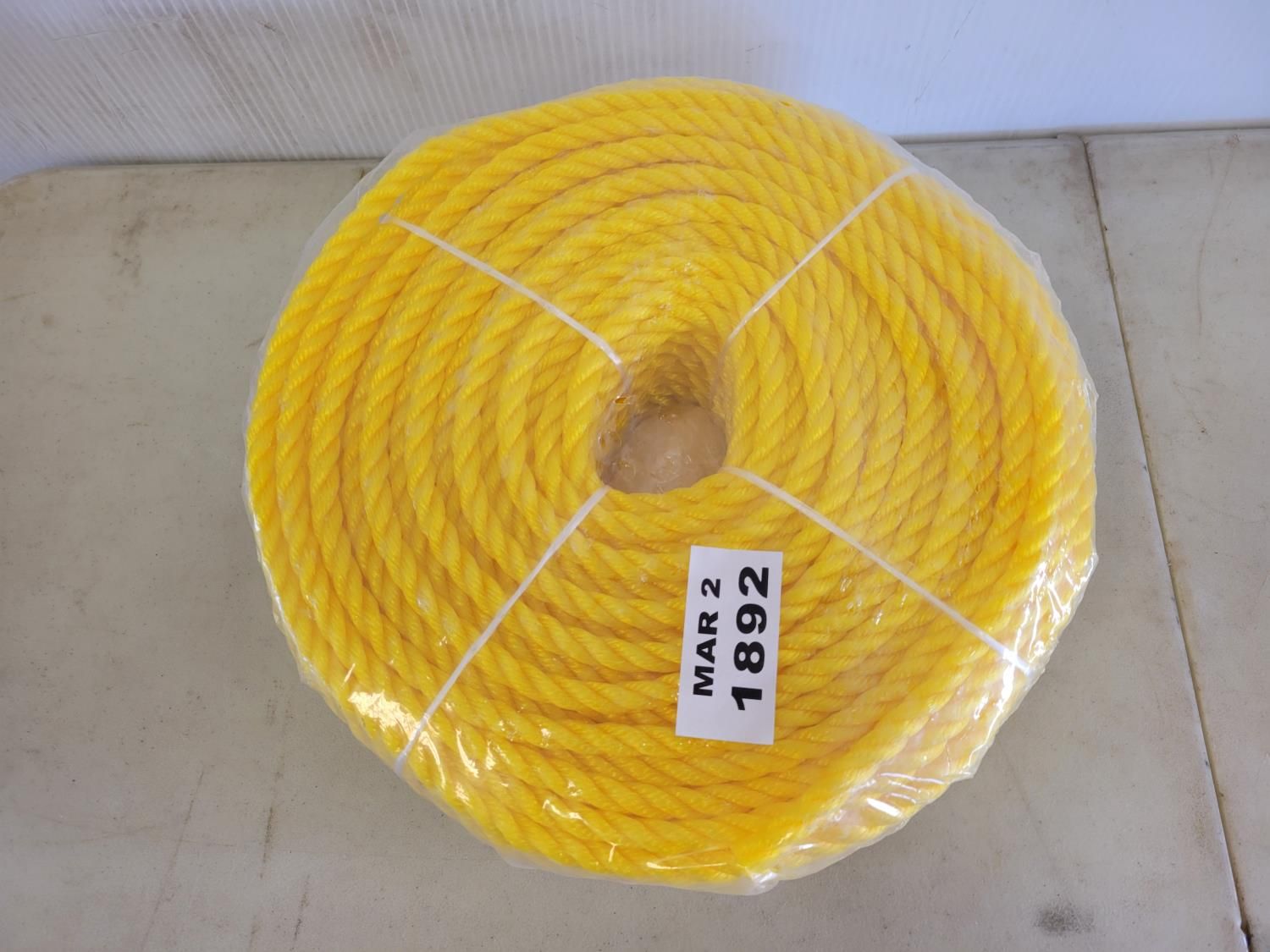 Yellow Poly Rope (Unused) [24FA05997-001] | Team Auctions