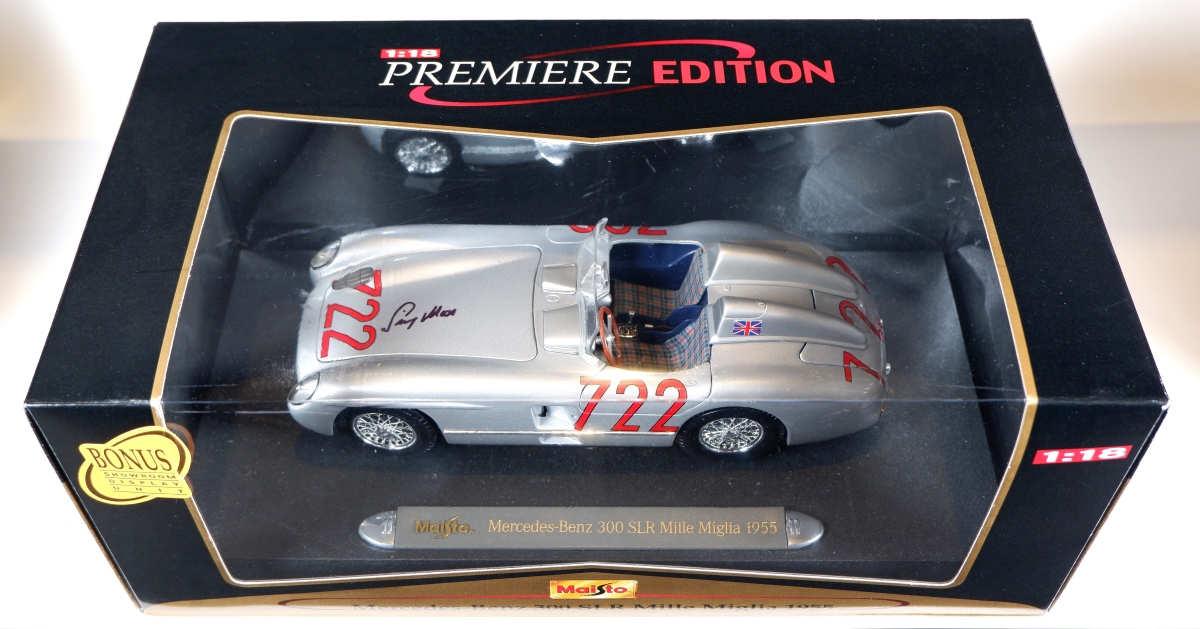 Maisto メルセデス・ベンツ 300SLR プレミアエディション 1955 Maisto メルセデス・ベンツ 300SLR プレミアエディション 1955