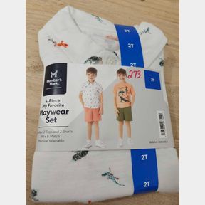 Member's Mark - Boys My Favorite Mix & Match Playwear Set - 2T