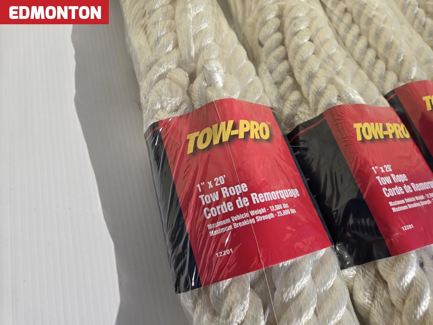 (7) 1 Inch X 20 Ft Tow Ropes (Unused) [25IN48997-011] | Team Auctions