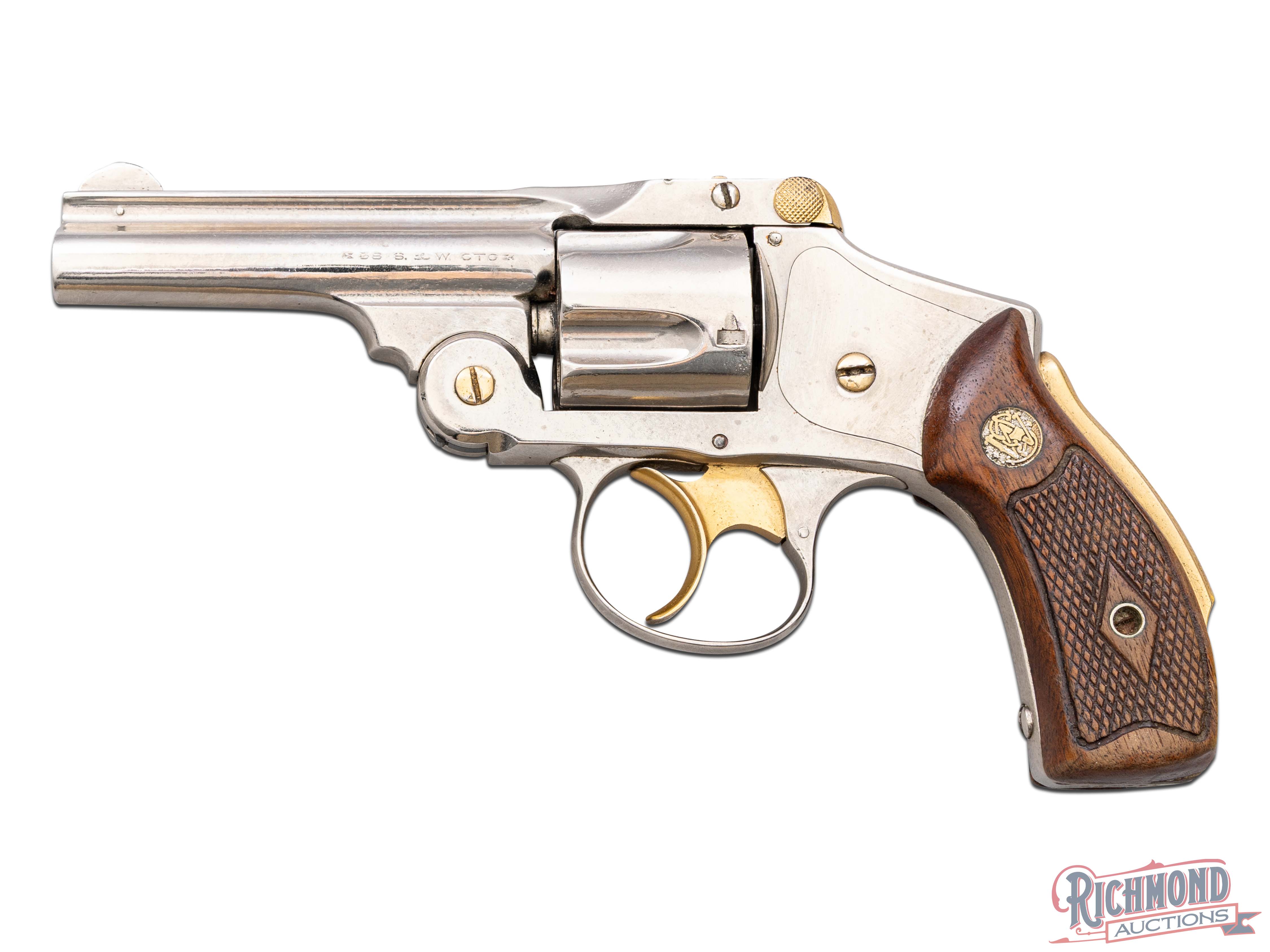 Early 1900's Smith & Wesson 38 Safety Hammerless .38 S&W 