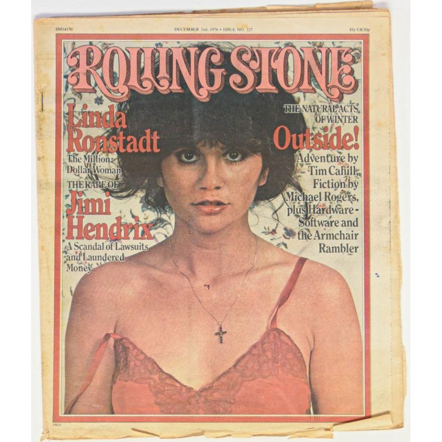 1976 Rolling Stone Linda Ronstadt Issue 227 Magazine Extra Fine 67
