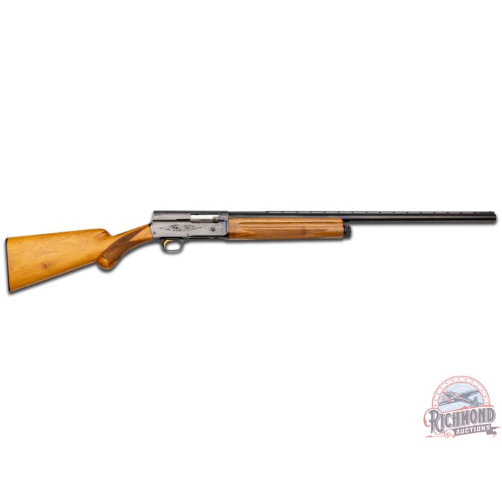 Immaculate 1960 Belgian Browning Round Knob A-5 Light 12 Semi-Auto Shotgun
