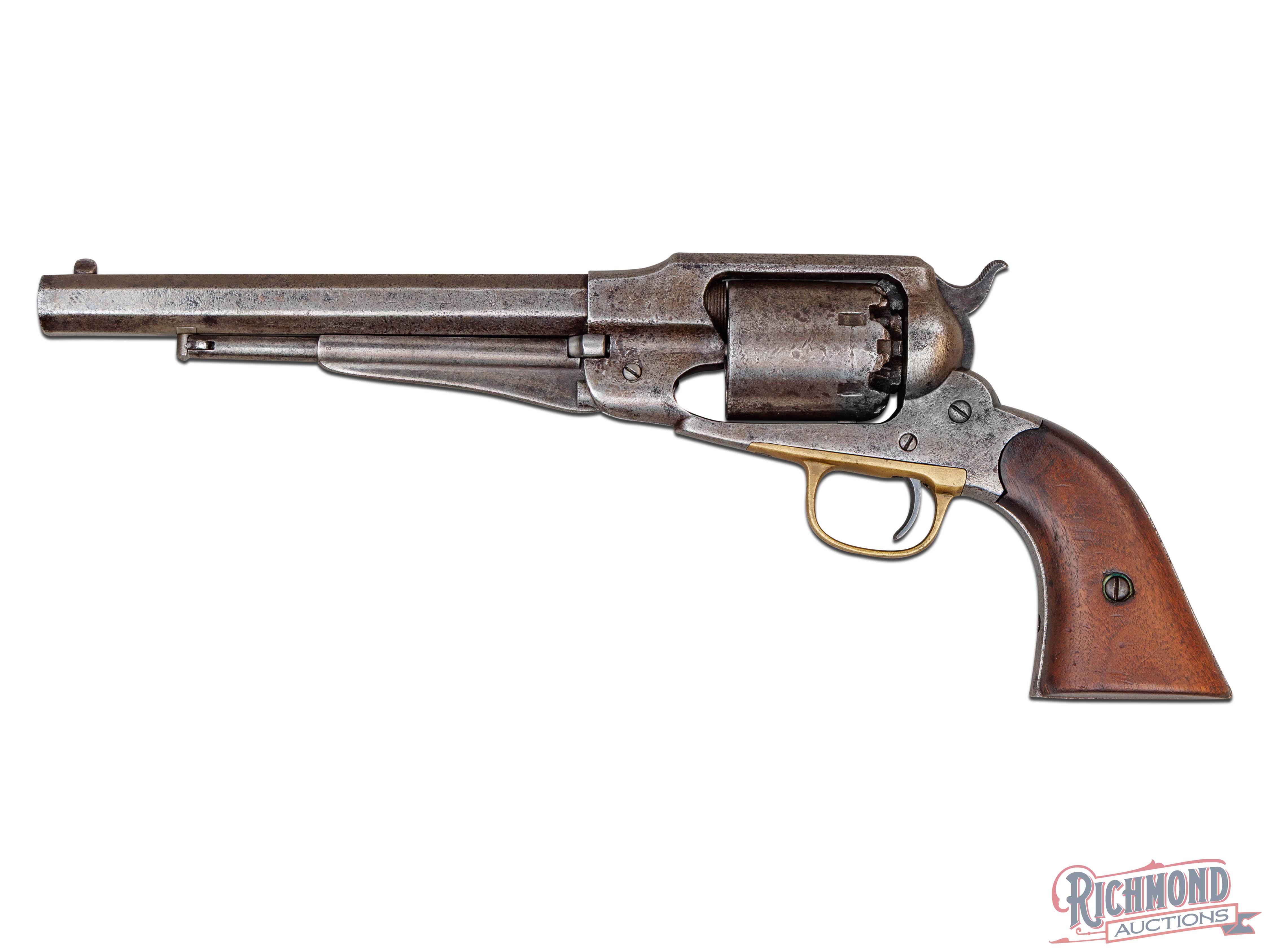 1864 Antique Remington Model 1858 Army .44 Cal Percussion Revolver ...