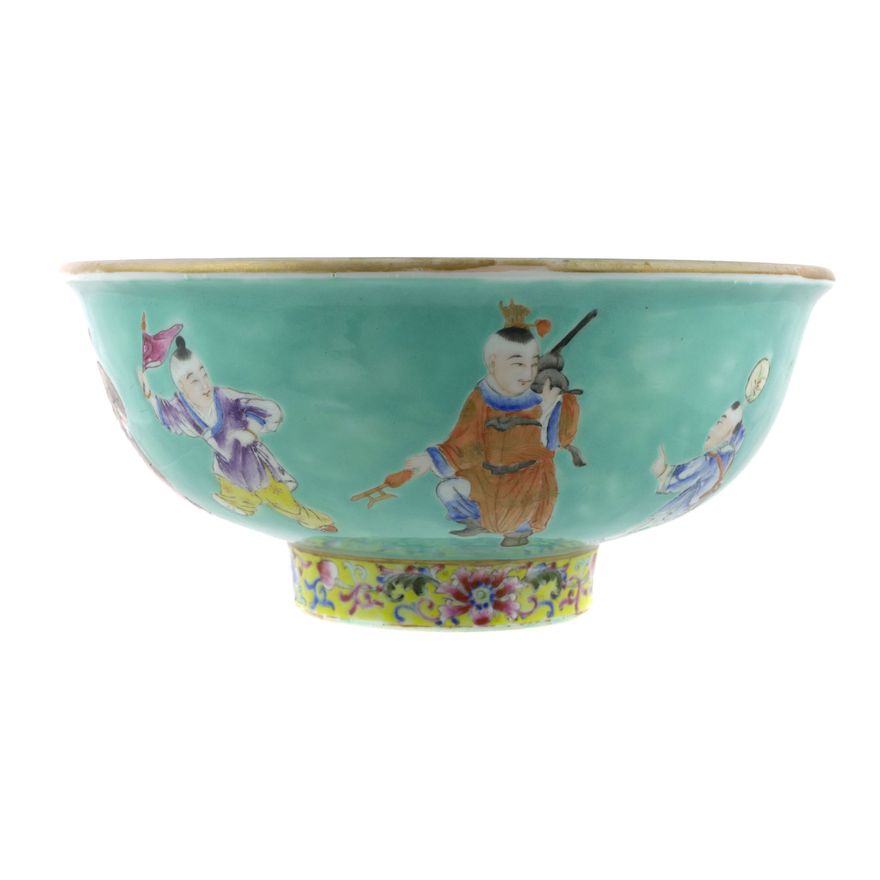 Antique Chinese Famille Rose Bowl