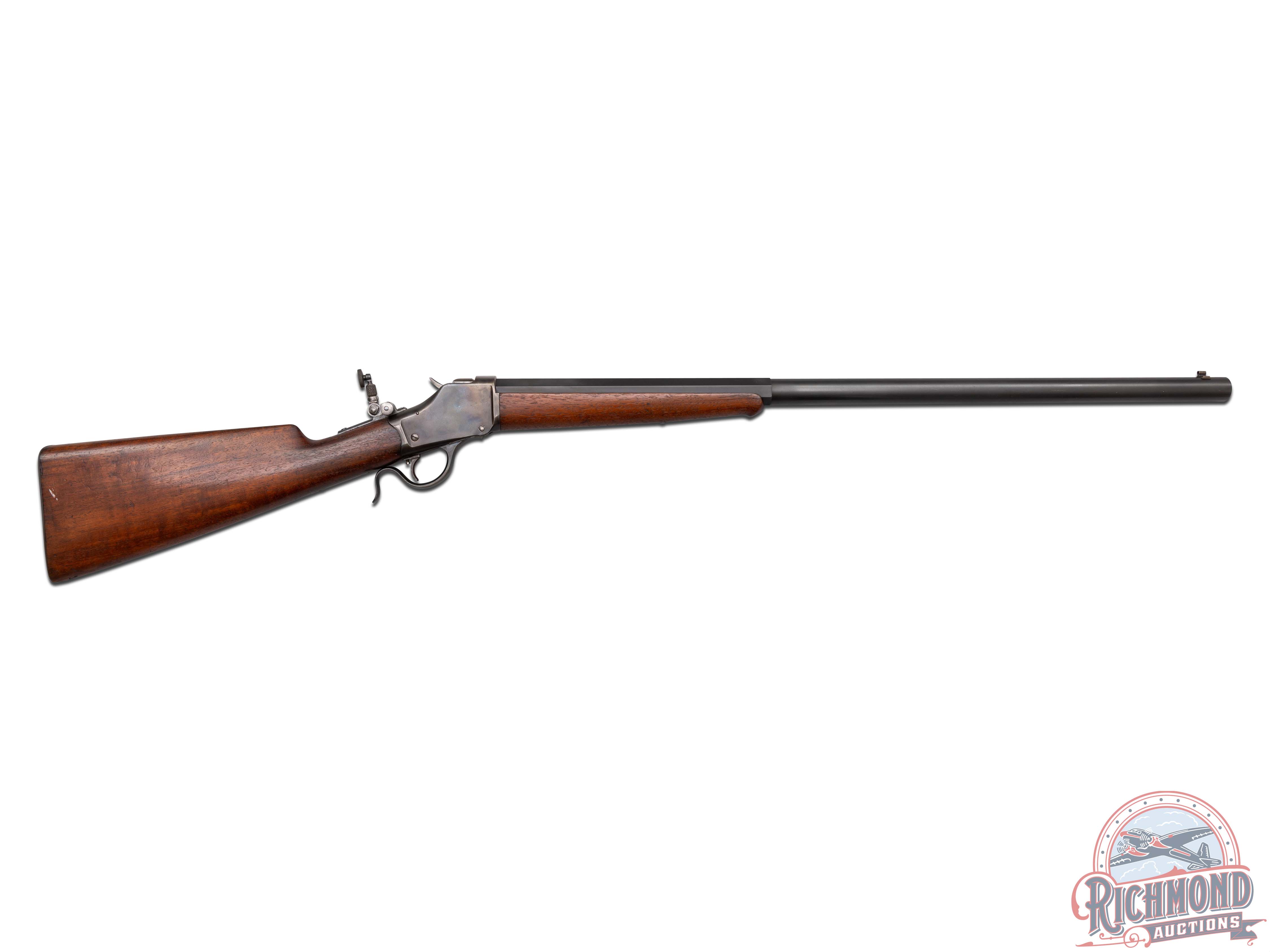 Antique Winchester 1885 Hi-Wall .50-90 Sharps Single Shot Rifle #4 Half ...