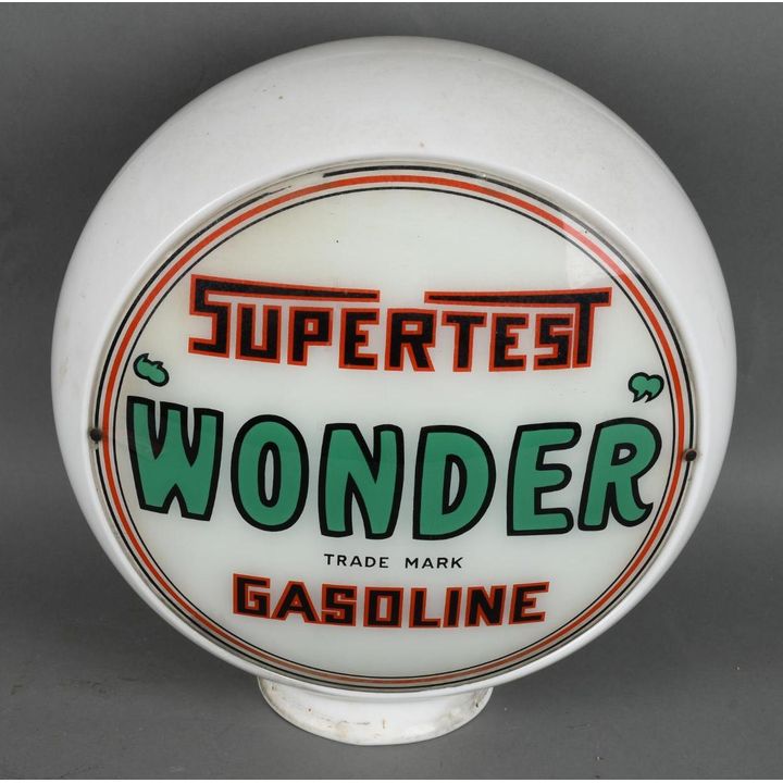 Supertest "Wonder" Gasoline 13.5" Globe Lenses