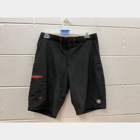 ZeroXposur - Men's UPF 50+ Sun Protection Comfort Liner Snap Waist Swim Trunks - Small