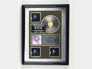 John Lennon "Double Fantasy" RIAA Multi-Platinum Sales Award Presented to Ed Germano