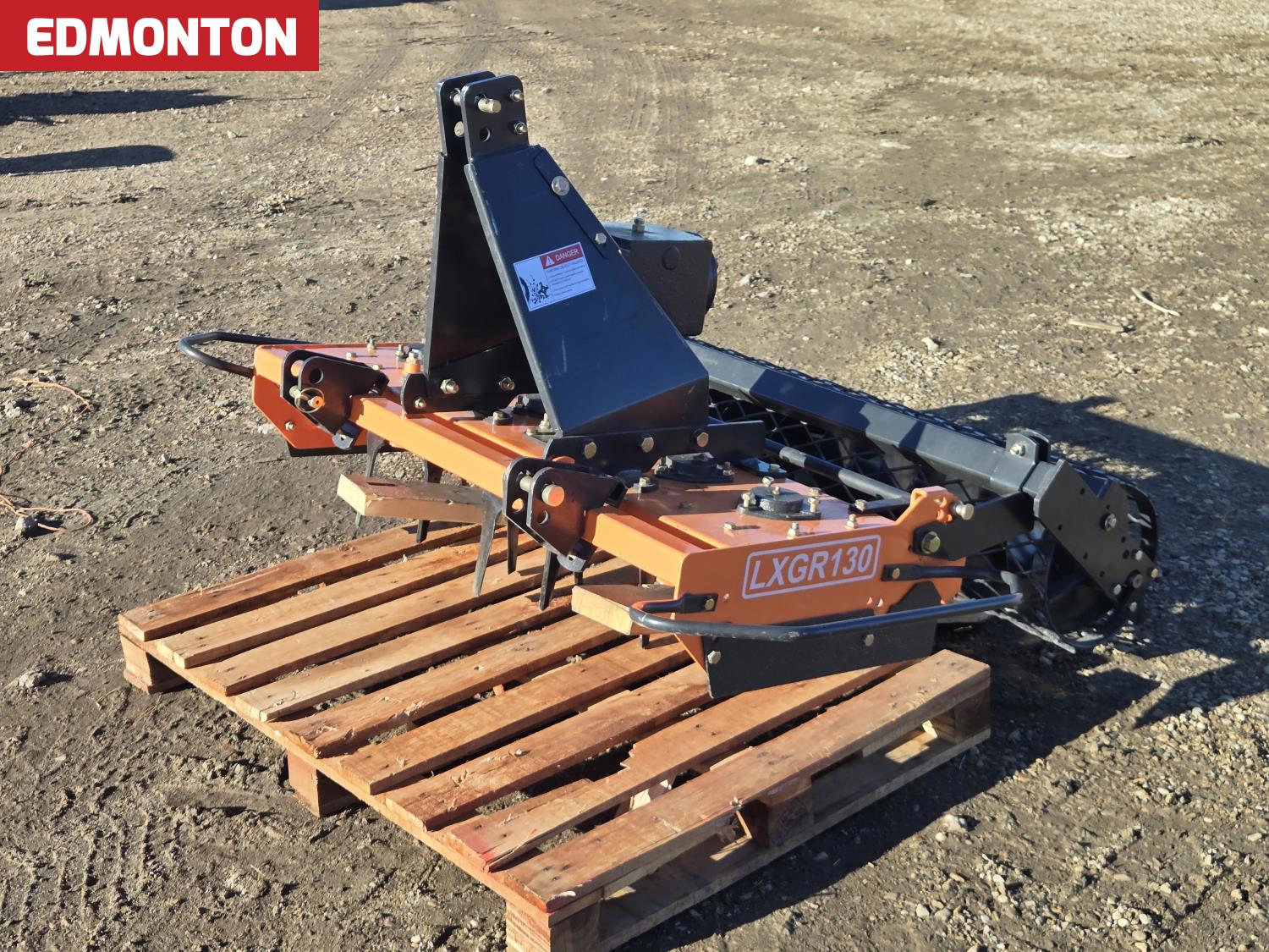 Rex 48 Inch Vertical 3 PT Hitch Tiller with Rolling Harrow (Unused ...
