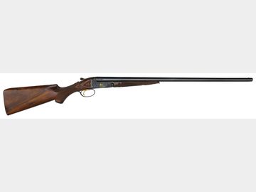 DESIRABLE HIGH ART PARKER REPRODUCTIONS A-1 SPECIAL THREE BARREL SET SHOTGUN WITH CASE.