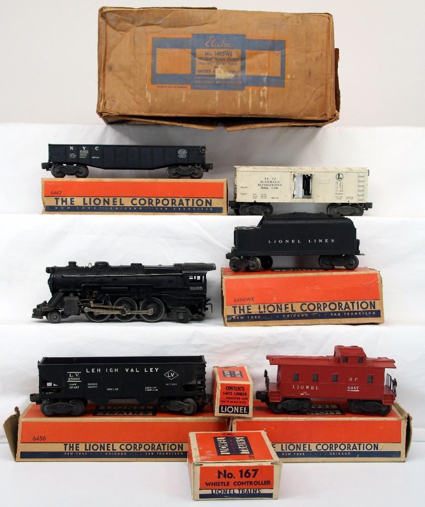 Lionel Postwar No. 1455WS 2025 Freight Set from 1949 Harris Toy Train