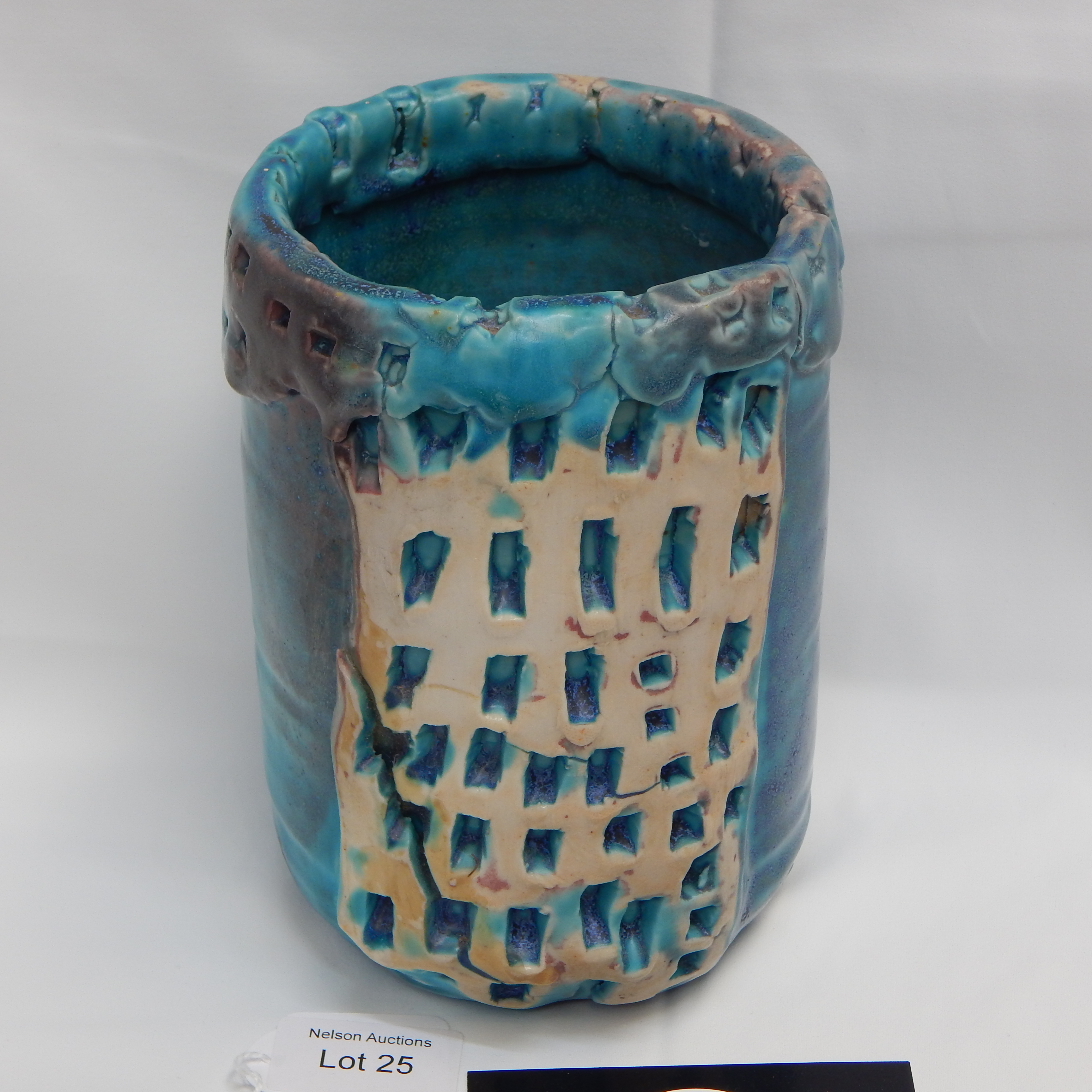 Jan Moresby (Nelson) Porcelain Cylinder — sold at auction in New Zealand for $25