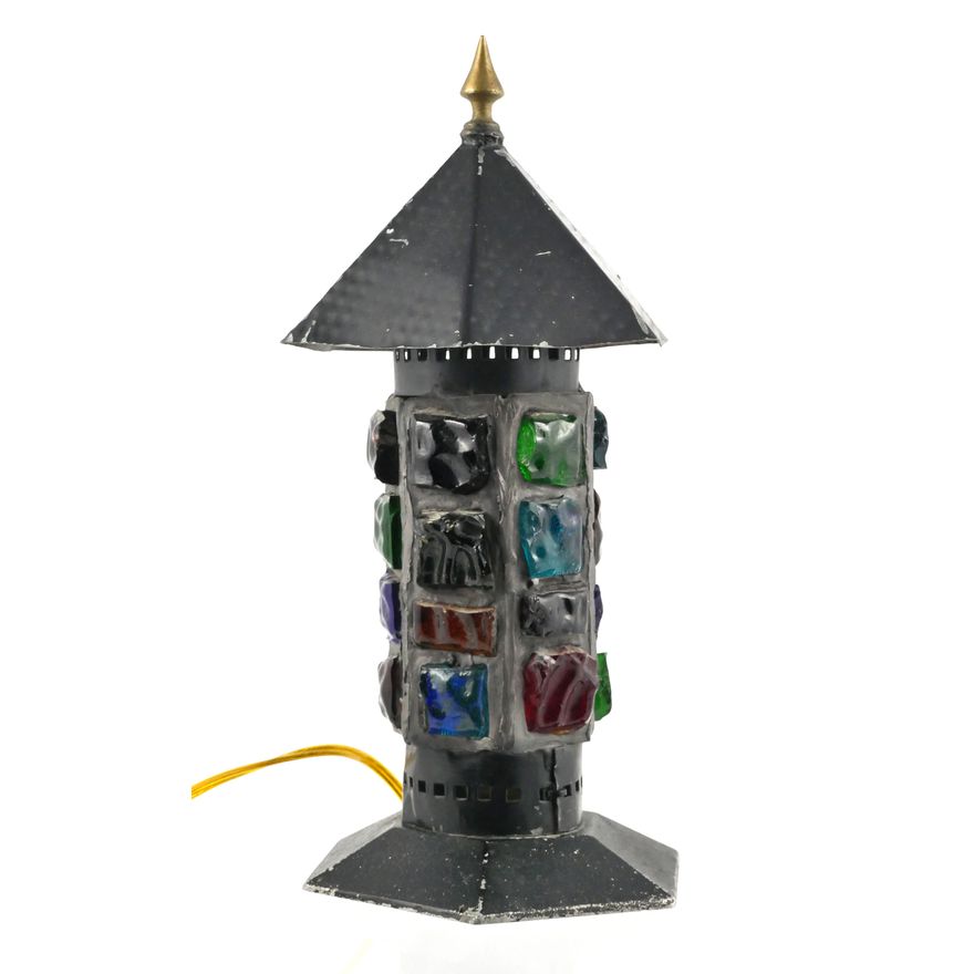 PETER MARSH Mid-Century Nader Chunk Lamp