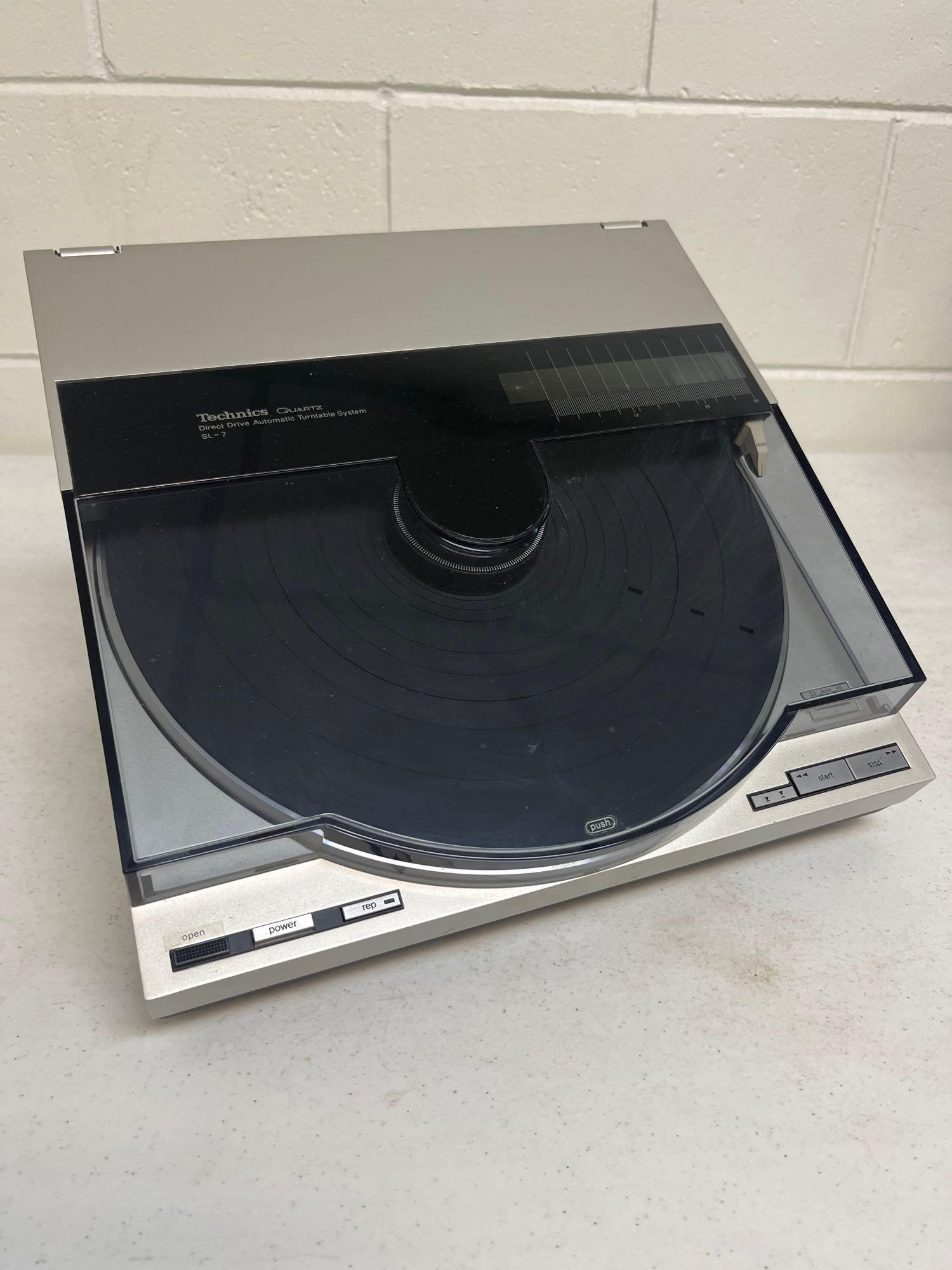 Technics SL7 Turntable with Stands The After Auction