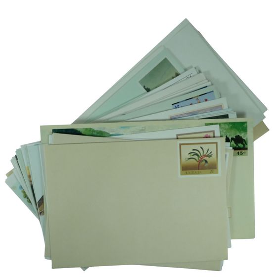Australia circa 1980s Pre-Stamped Envelopes, Mint (25 different)