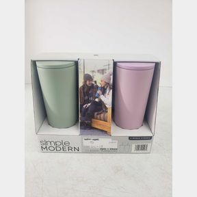 Simple Modern - Classic Stainless Steel 24 oz Tumblers - Pink & Green - 2 Pack