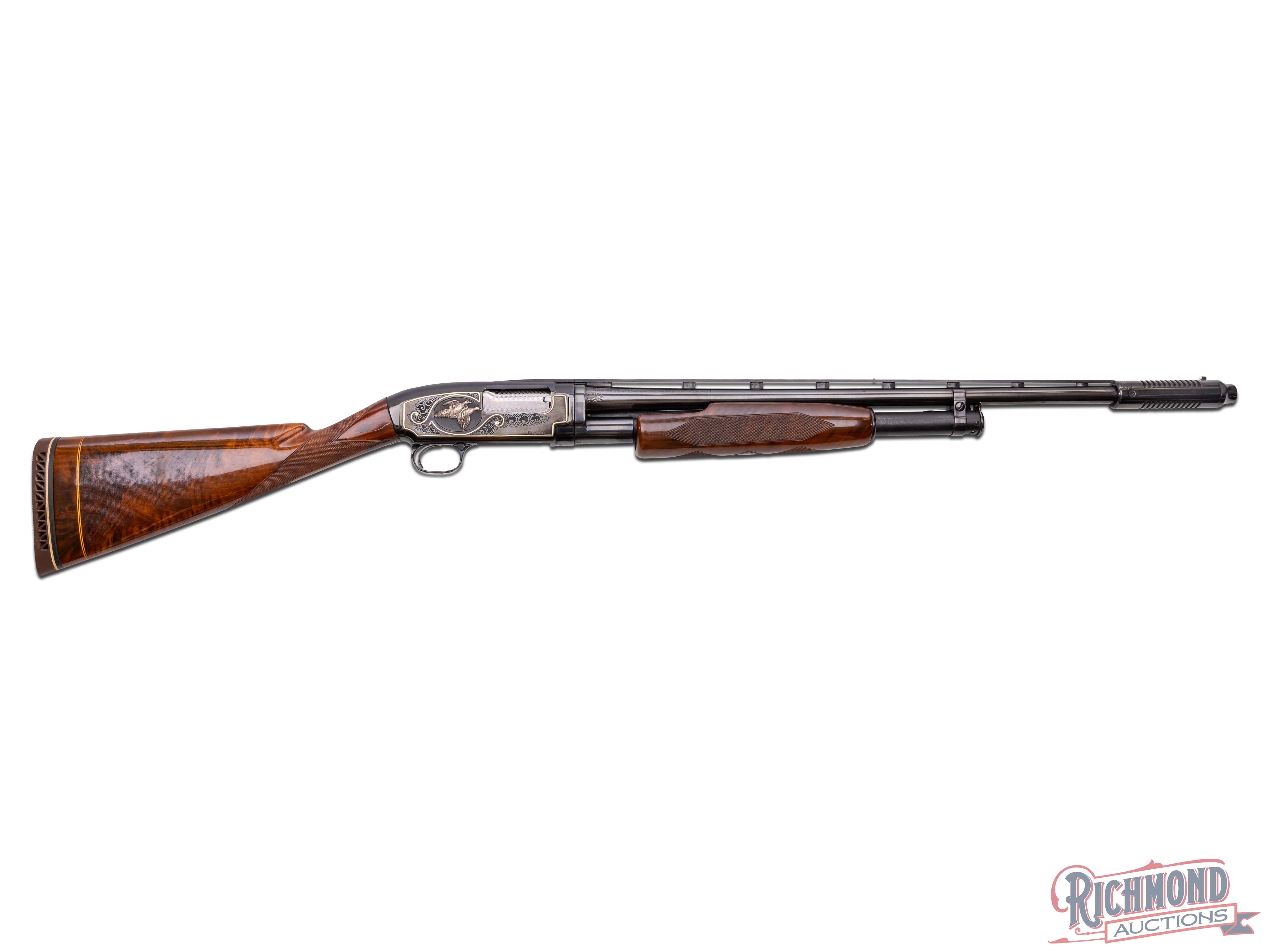 CUSTOM 1952 Winchester Model 12 Skeet Pigeon Grade 20 GA Pump Action ...