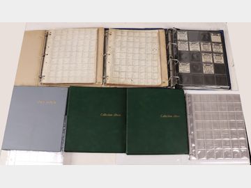 ACCESSORIES | Secondhand coin albums, 18 standard size