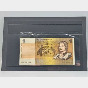 Australian - $1 Banknote - Last Prefix