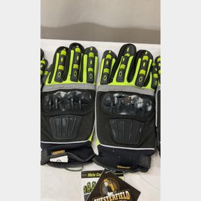 U.S. Municipal Surplus Ballistic Work Gloves - Large (Damaged on Knuckles)