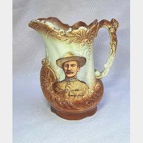 BOER WAR ,Major General Baden-Powell Souvenir Milk Jug