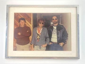 John Lennon & Ed Germano Photo at The Hit Factory