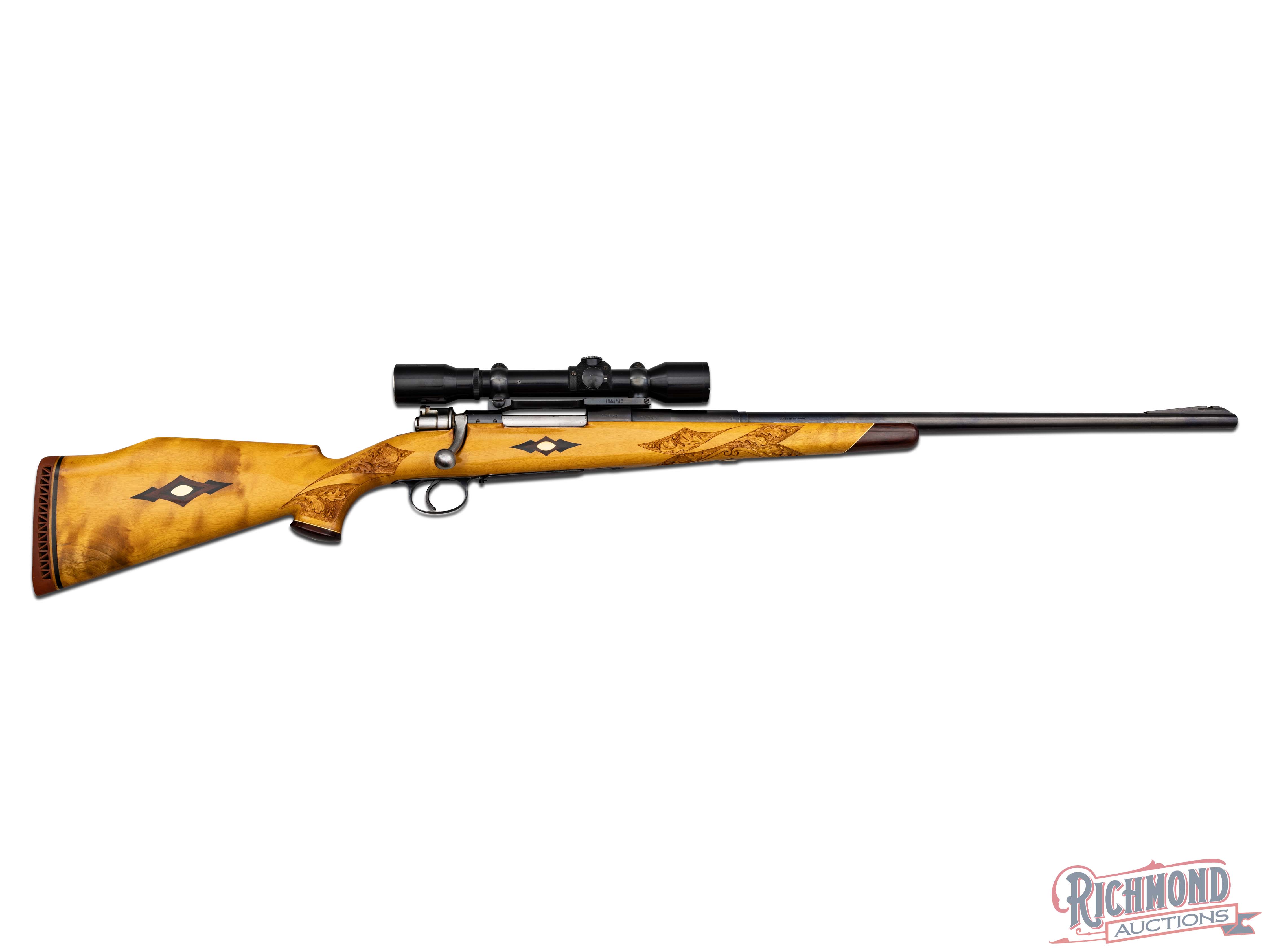 1951 FN Mauser .257 Robert Bolt Action Custom Rifle with Pecar Scope ...