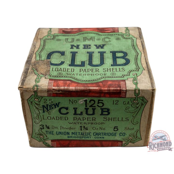 UMC New Club Loaded Paper Shot Shells 12 GA Box Two Piece