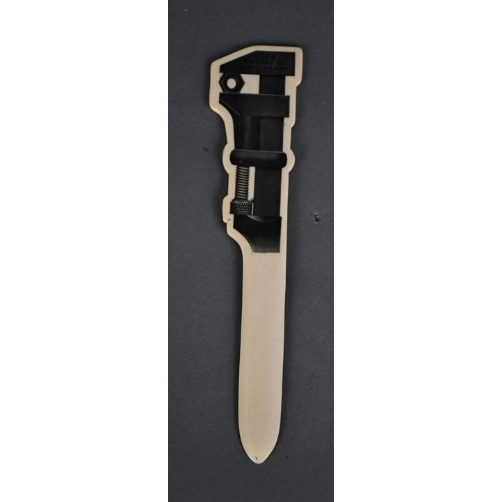 Coes Wrench Co. Celluloid Figural Letter Opener