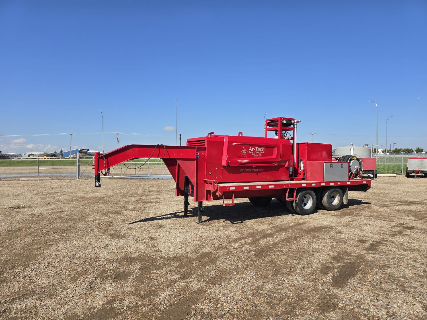 2011 Big Tex 20 Ft T/A Dually G/N 400 CFM Blast Unit Trailer [25IO02001 ...