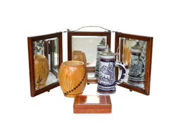 Group of Decorative Items, Four Total